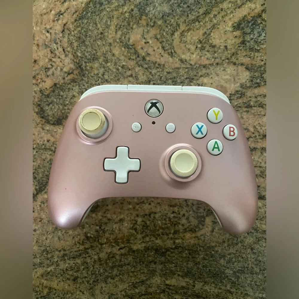 Microsoft Xbox PowerA Enhanced Wired Controller - Pink/Rose Gold